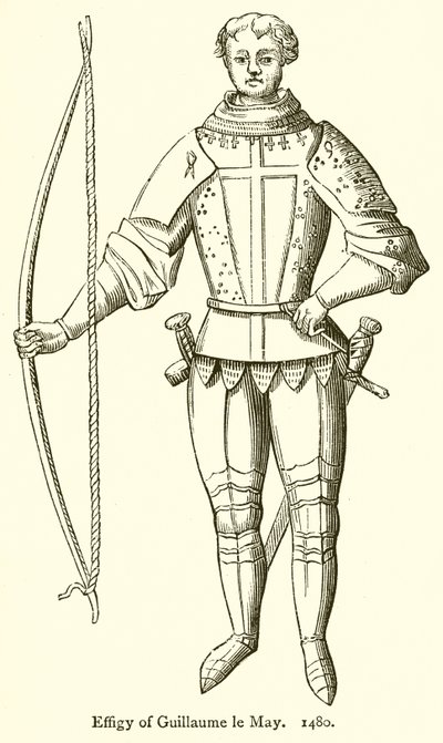 Efígie de Guillaume le May. 1480 de English School