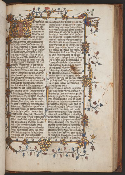 Egerton 617, Bíblia Wycliffite, antes de 1397 (velino) de English School