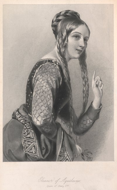 Eleanor da Aquitânia, ilustração de 
