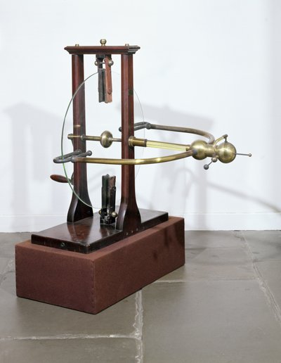 Máquina de placa eletroestática, depois de um projeto de Jan Ingenhousz (1730-99) de English School