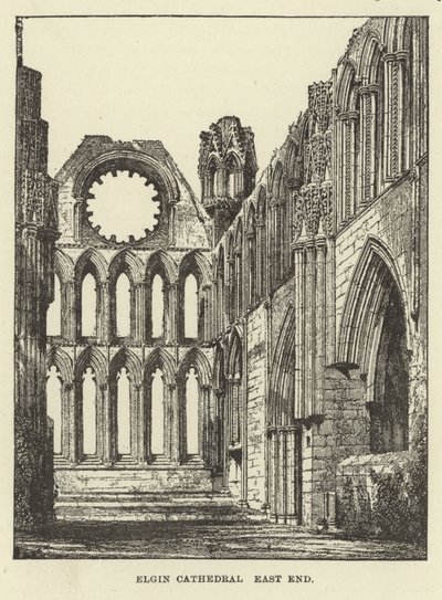 Elgin Cathedral East End de English School