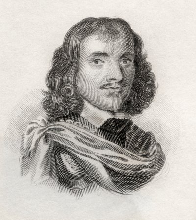 Elias Ashmole, do "Crabbes Historical Dictionary", publicado em 1825 de English School