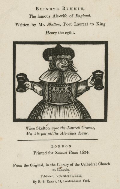 Elinour Rummin, a famosa ale-esposa da Inglaterra de English School