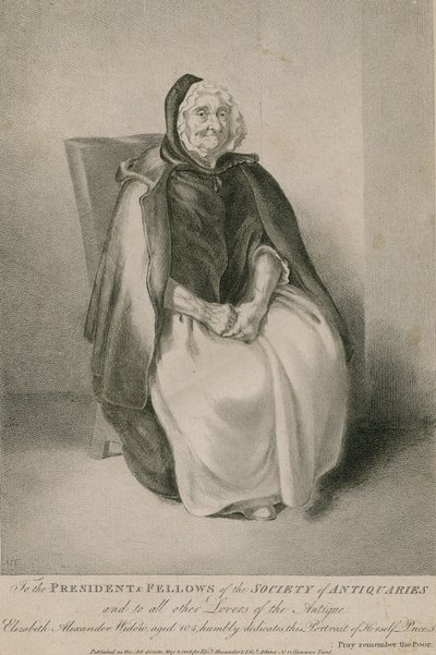 Elizabeth Alexander, viúva, com 104 anos de English School