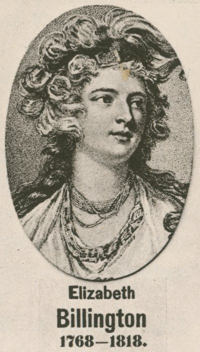 Elizabeth Billington (gravura) de English School