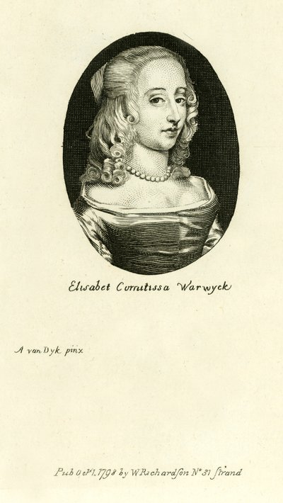 Elizabeth, condessa de Warwick de English School