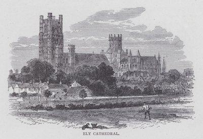 Catedral de Ely (gravura) de English School