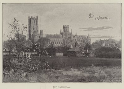 Catedral de Ely (litho) de English School