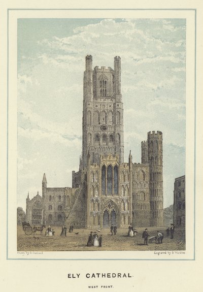 Catedral de Ely, frente oeste de English School