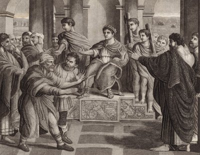 Elymas, o Feiticeiro, ficou cego de English School
