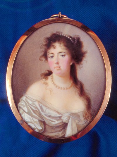 Emma Hamilton (aguarela em velino) de English School