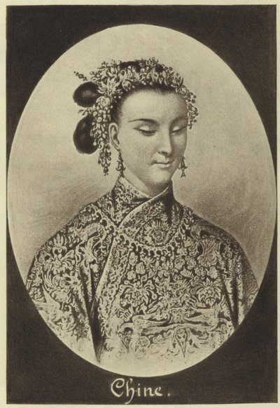 Imperatriz Cixi (fotogravura) de English School