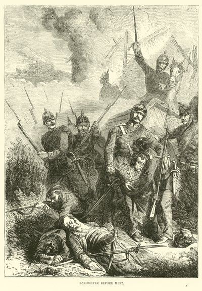 Encontro antes de Metz, agosto de 1870 de English School