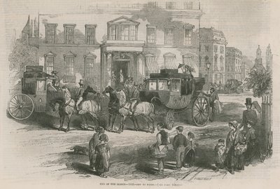 Final da temporada 1846 - fora de Paris de English School