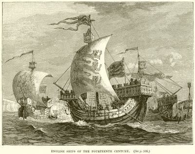 Navios Ingleses do Século XIV de English School