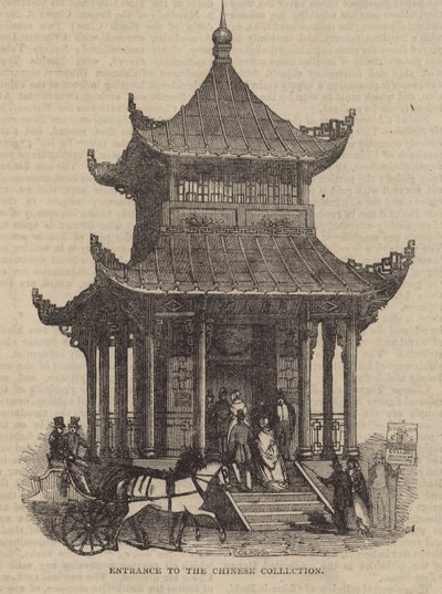 Entrada para a coleção chinesa de English School