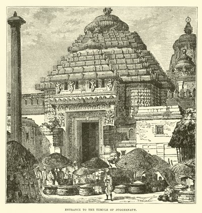 Entrada, para, a, templo, de, juggernaut de English School