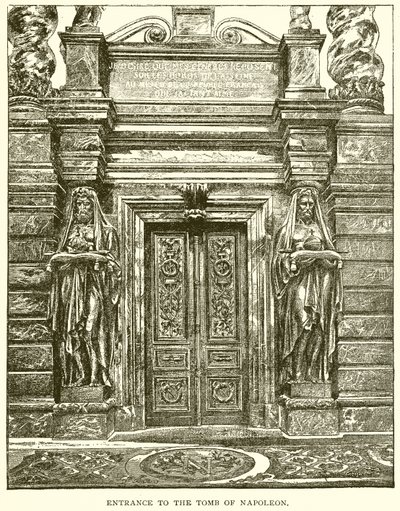 Entrada, túmulo, napoleão de English School