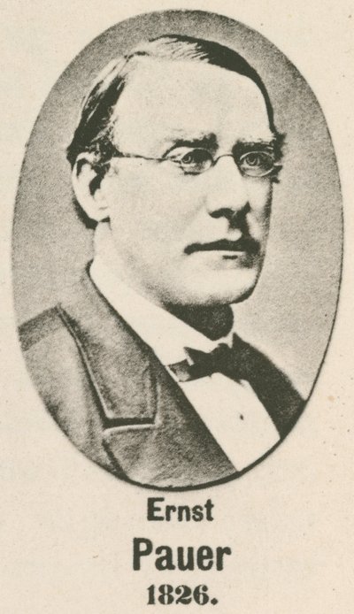 Ernst Pauer (gravura) de English School