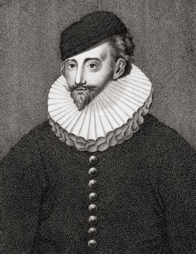 Esme Stuart, 1o Duque de Lennox, gravado por P. Roberts, de &39;Iconographia Scotica, ou retratos de pessoas ilustres de Scotland&39; por John Pinkerton, publicado Londres, 1797 de English School
