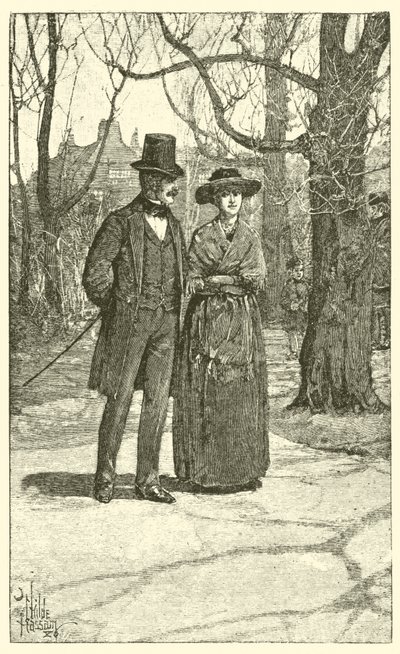 Esther e Harold Transome (gravura) de English School