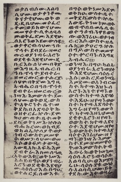 Etíope (litografia) de English School