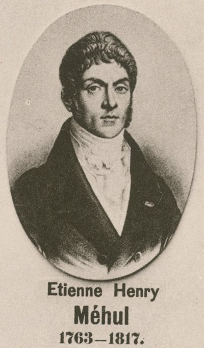 Etienne Henry Mehul (gravura) de English School
