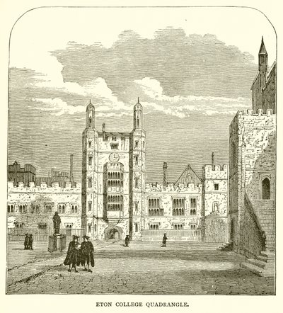 Quadrilátero da faculdade de Eton de English School