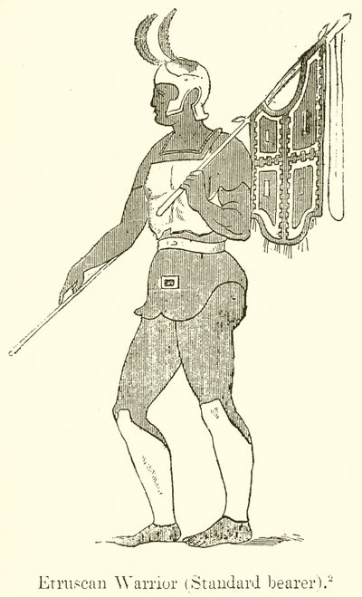 Guerreiro Etrusco (Portador Padrão) de English School
