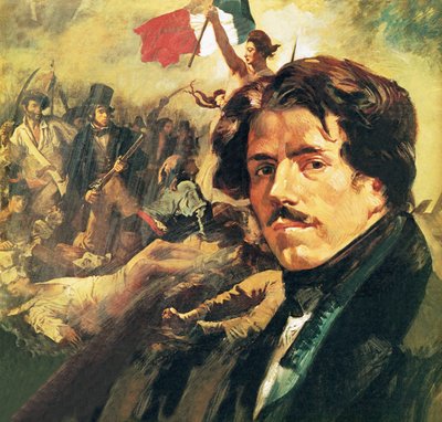 Eugene Delacroix de English School