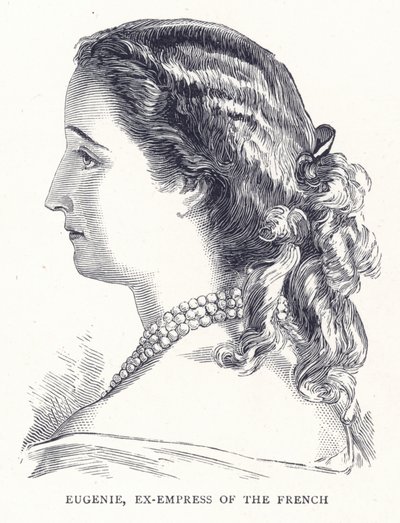 Eugenie, ex-imperatriz dos franceses de English School