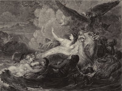 Europa (gravura) de English School