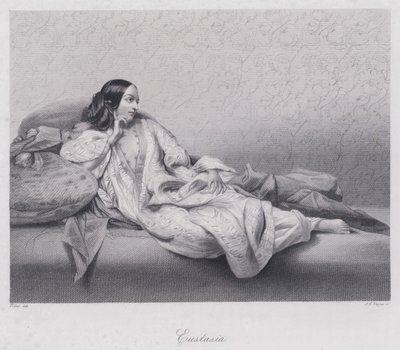 Eustasia (gravura) de English School