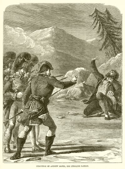 Execução de Andrew Hoffer, The Tyrolese Patriot de English School