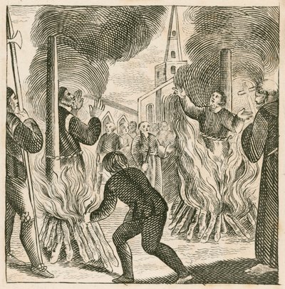 Execução dos bispos Ridley e Latimer, Oxford de English School