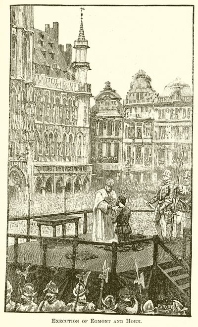 Execução de Egmont e Horn de English School