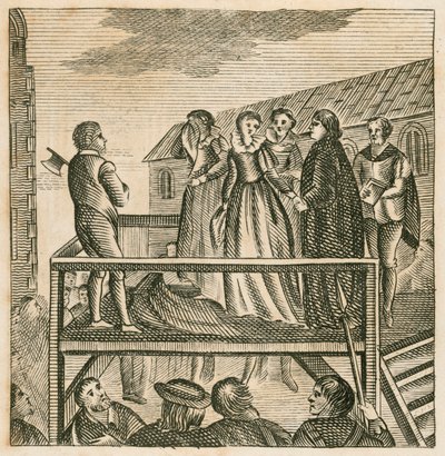 Execução da Lady Jane Grey de English School