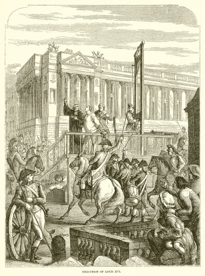 Execução de Luís XVI de English School