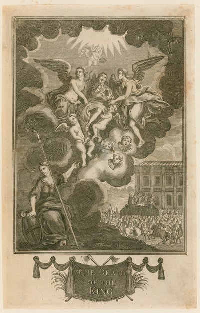 Execução do rei Charles I em Whitehall de English School