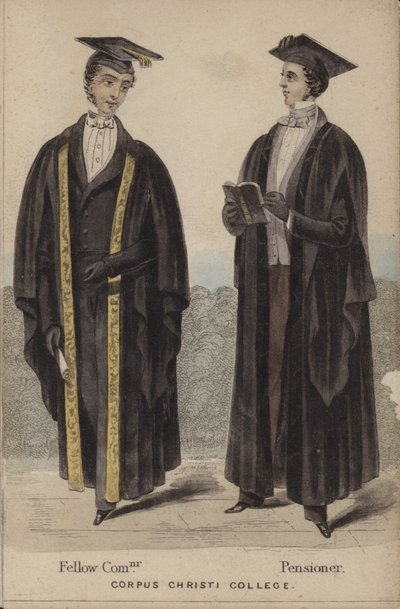 Companheiro Plebeu, Pensionista, Corpus Christi College de English School