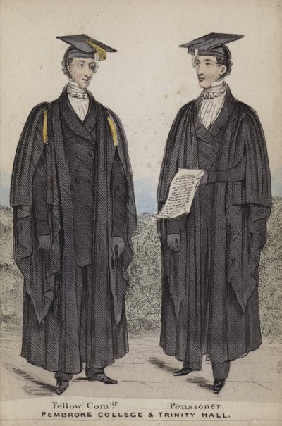 Companheiro Povo, Pensionista, Pembroke College e Trinity Hall de English School