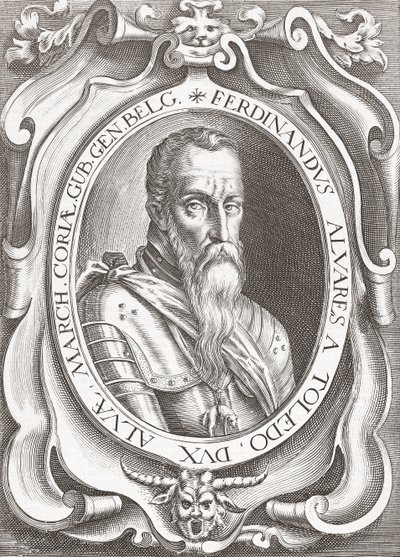 Fernando Álvarez de Toledo y Pimentel, 3º Duque de Alba (gravura) de English School