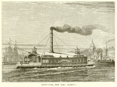 Ferry-boat, Porto de Nova York de English School