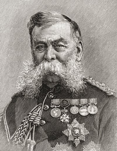 Marechal de Campo Sir John Linthorn Arabin Simmons de English School