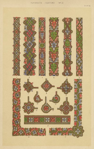 Século XV (chromolitho) de English School