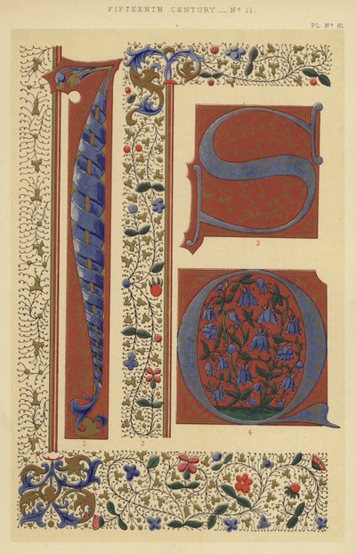 Século XV (chromolitho) de English School