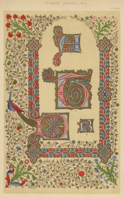 Século XV (chromolitho) de English School