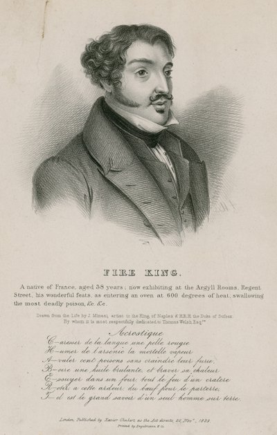 Rei do fogo; Mr. Chabert de English School
