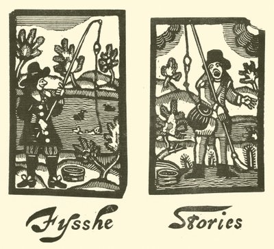 Histórias de peixes (xilogravura) de English School