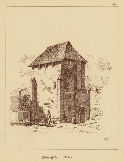 Cartazes Fishergate (litografia) de English School